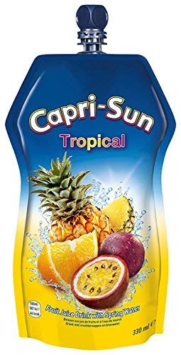 Capri Sun Tropical Juice Drink 330 ml (Pack of 12) – Soft Drinks UK Limited